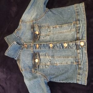 Girl's Denim Jean Jacket